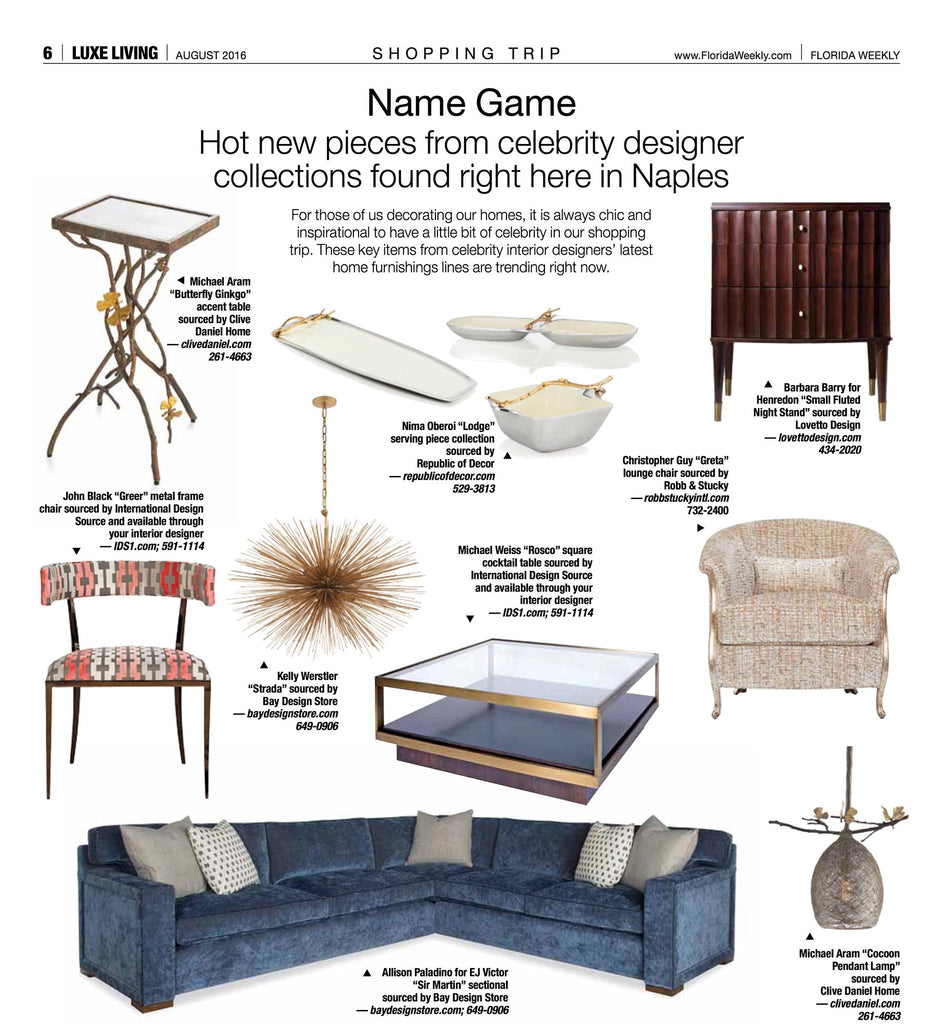Luxe Living Lodge Serving Pieces Feature