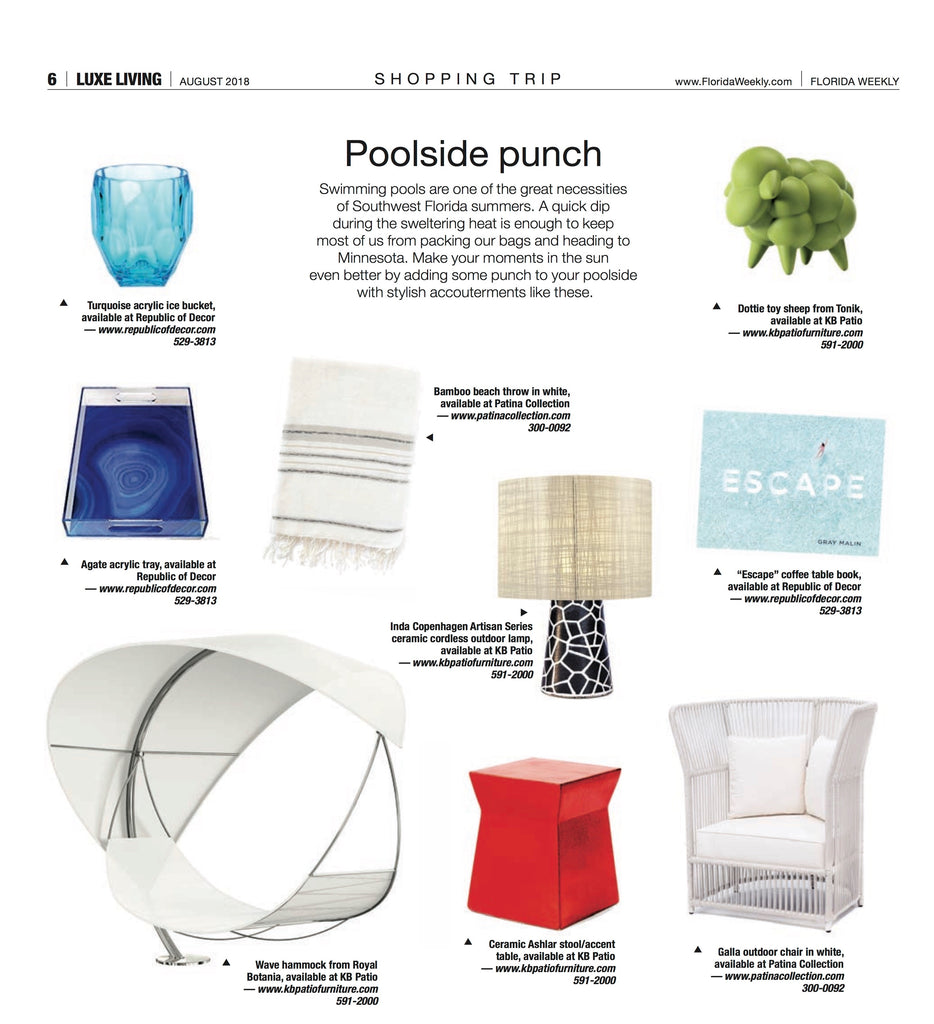 Luxe Living Poolside Feature