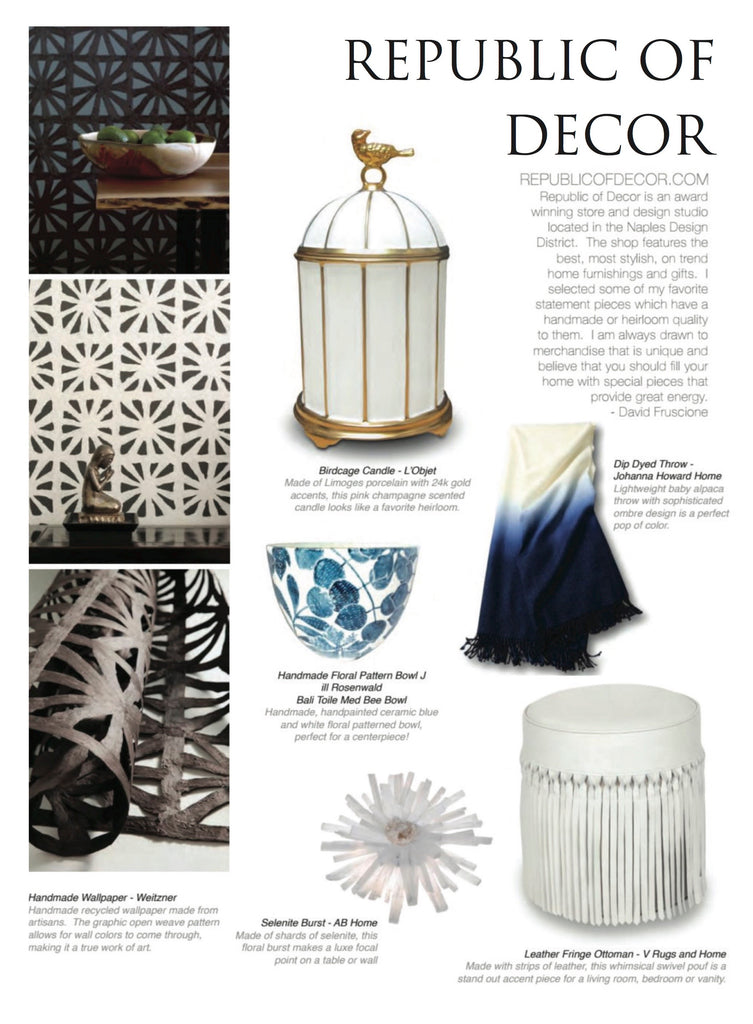 Favorite Things at Republic of Decor Feature