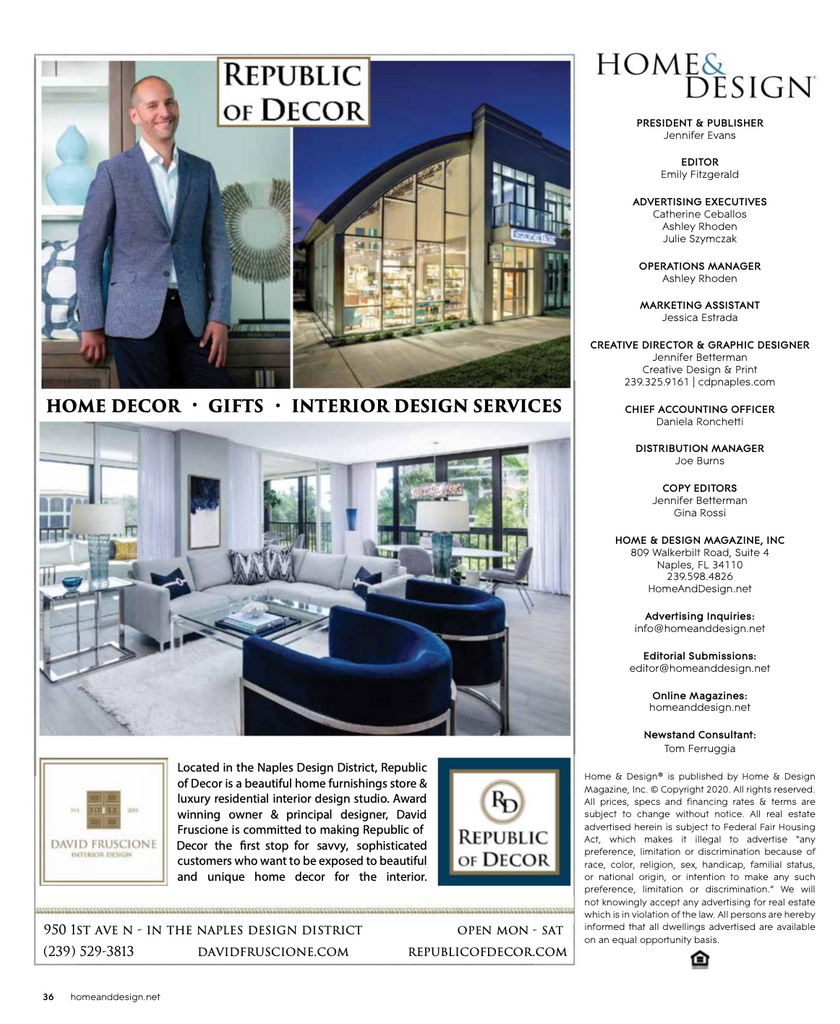 Home & Design Feature Ad