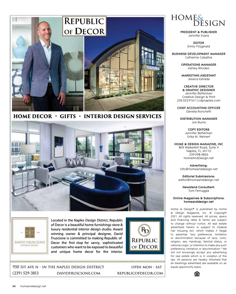 Home & Design Feature Ad