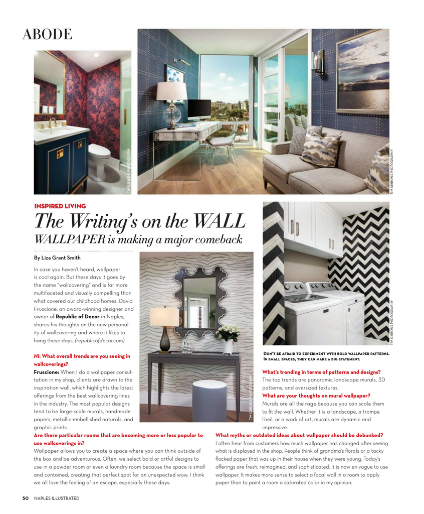 Naples Illustrated Wallpaper Feature