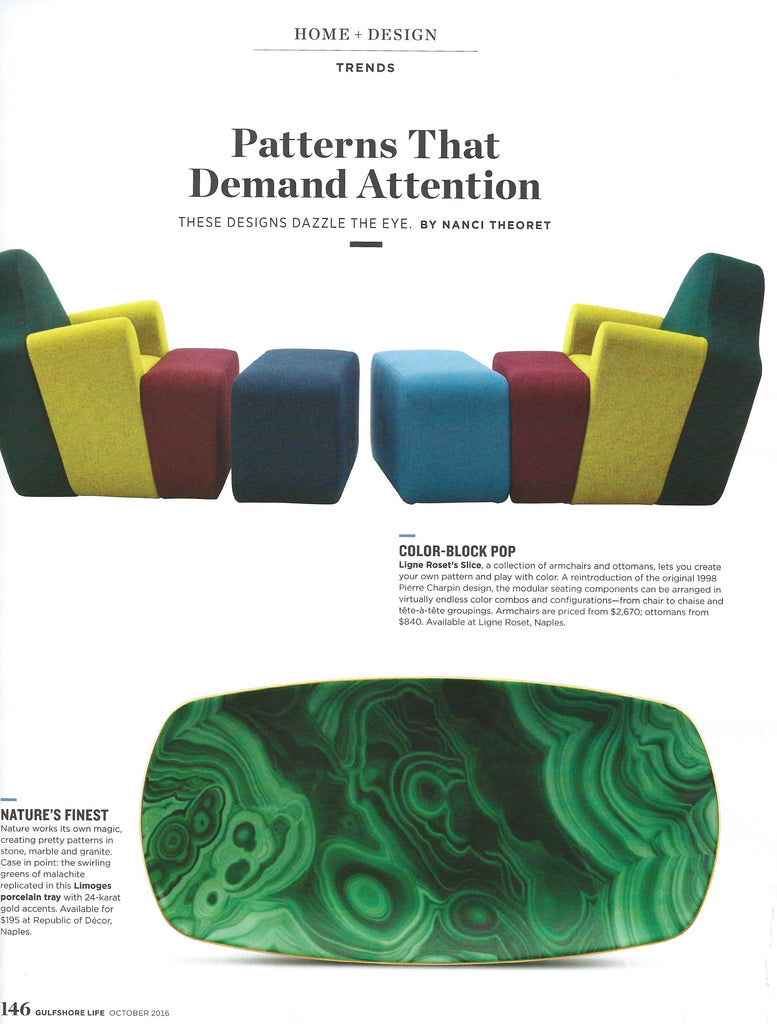 Malachite Tray Feature