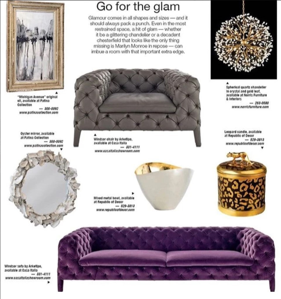 Luxe Living Glam Feature