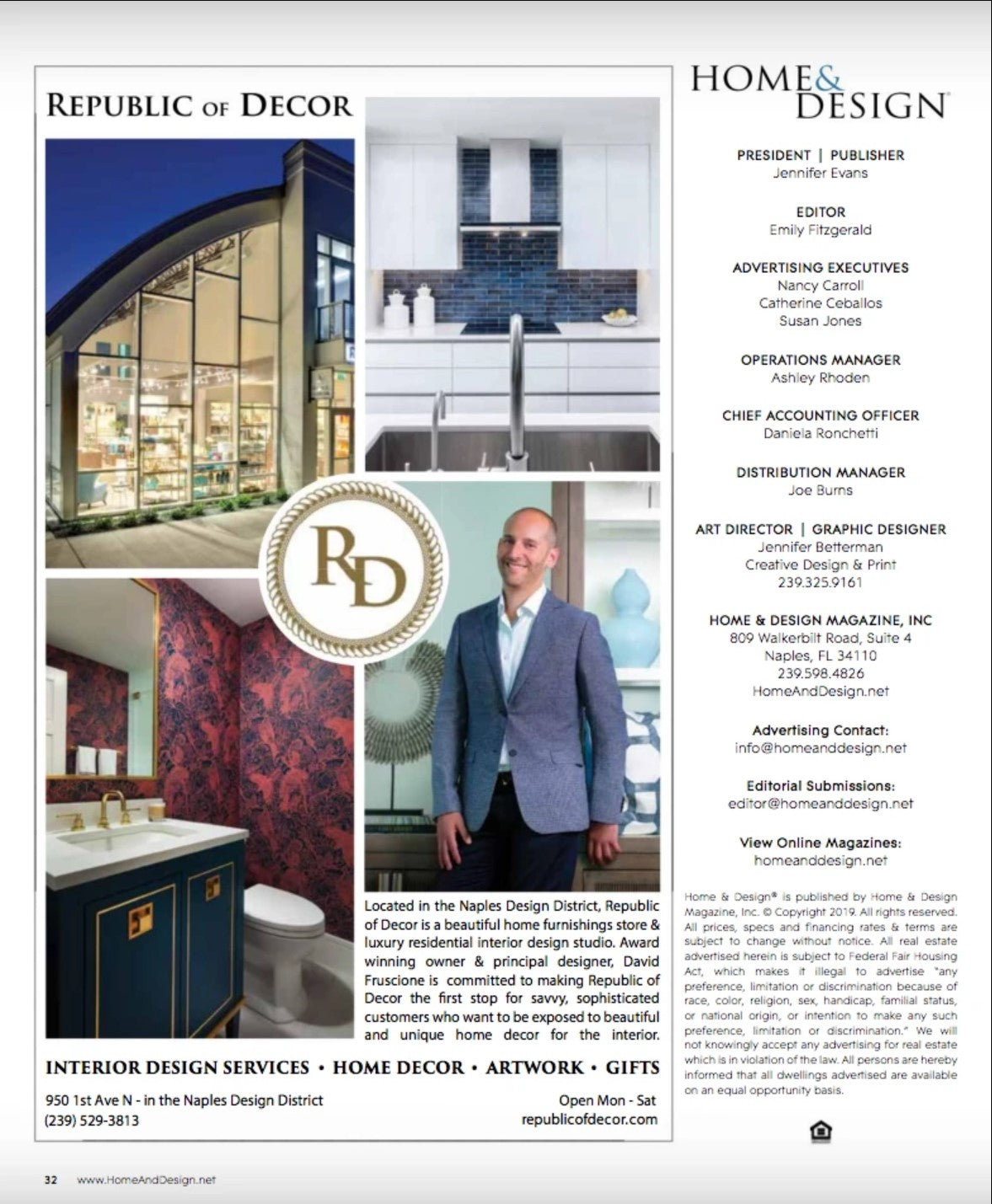 Home & Design Feature Ad