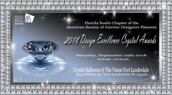 2018 Design Excellence Crystal Awards