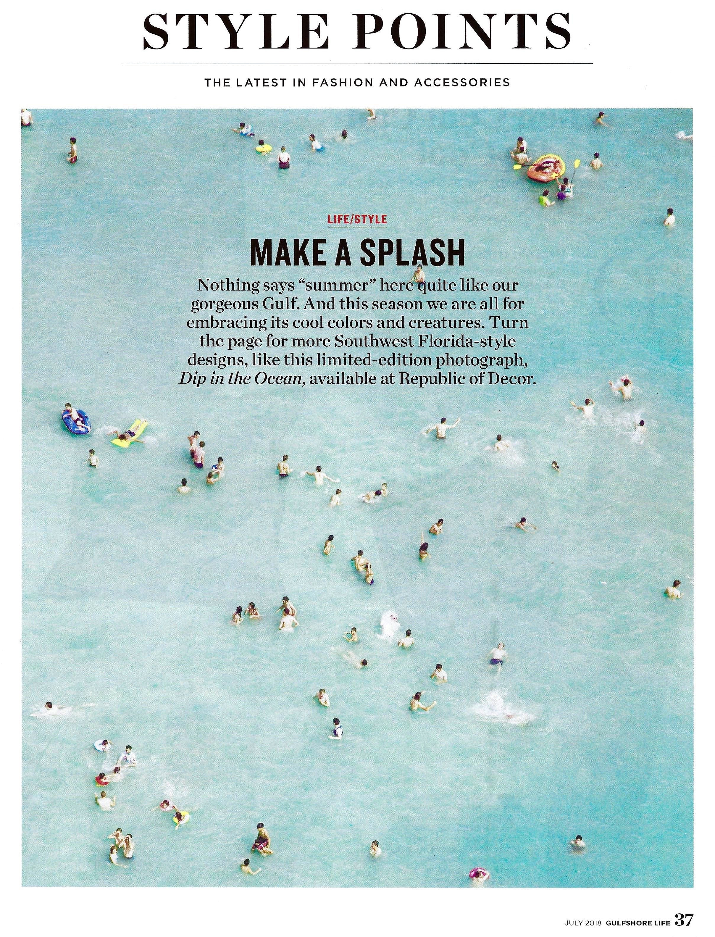 Gulfshore Life Aug 2018 Art Feature