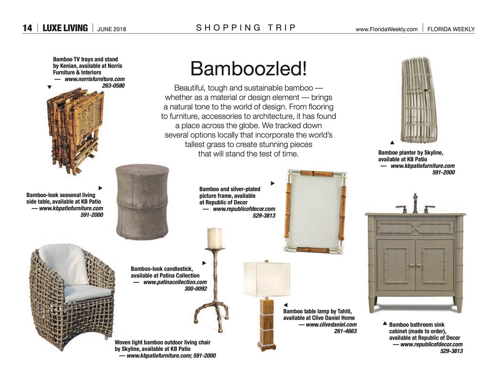 Luxe Living Bamboo Feature