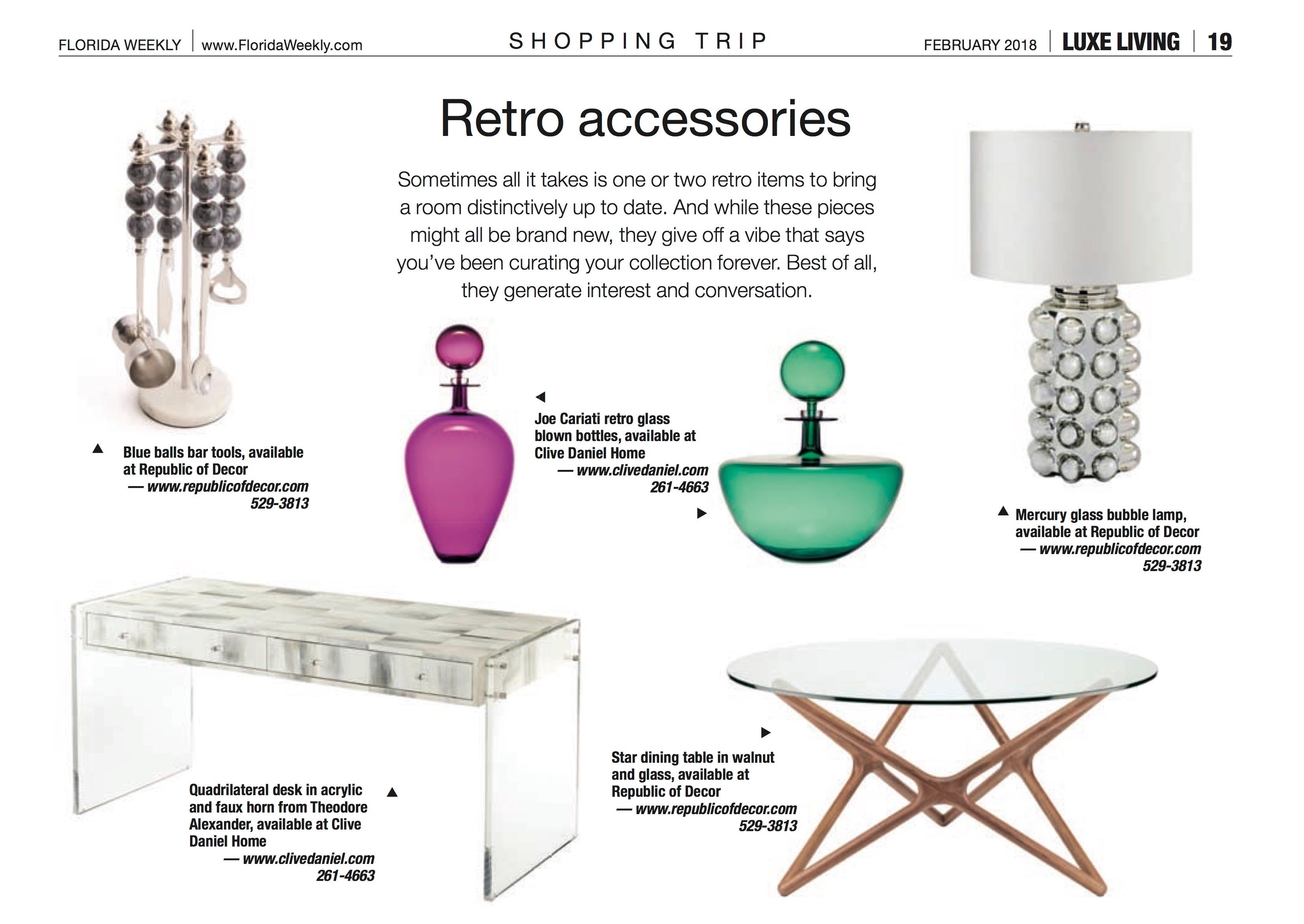Luxe Living Retro Feature