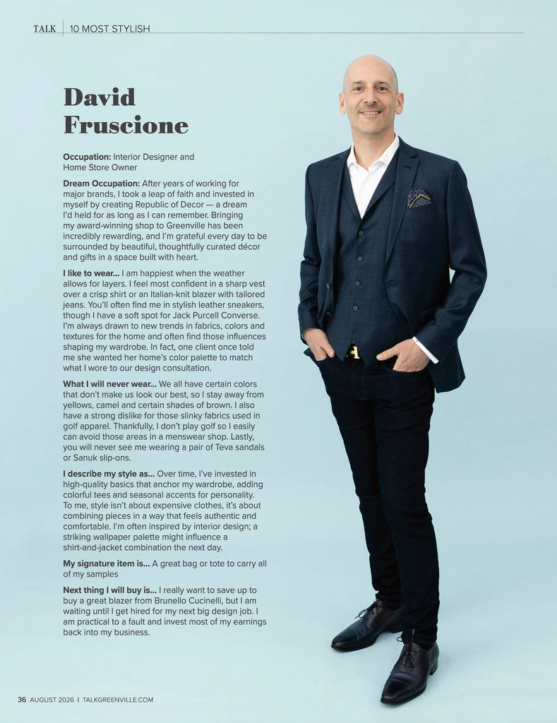 Talk Greenville's 10 Most Stylish