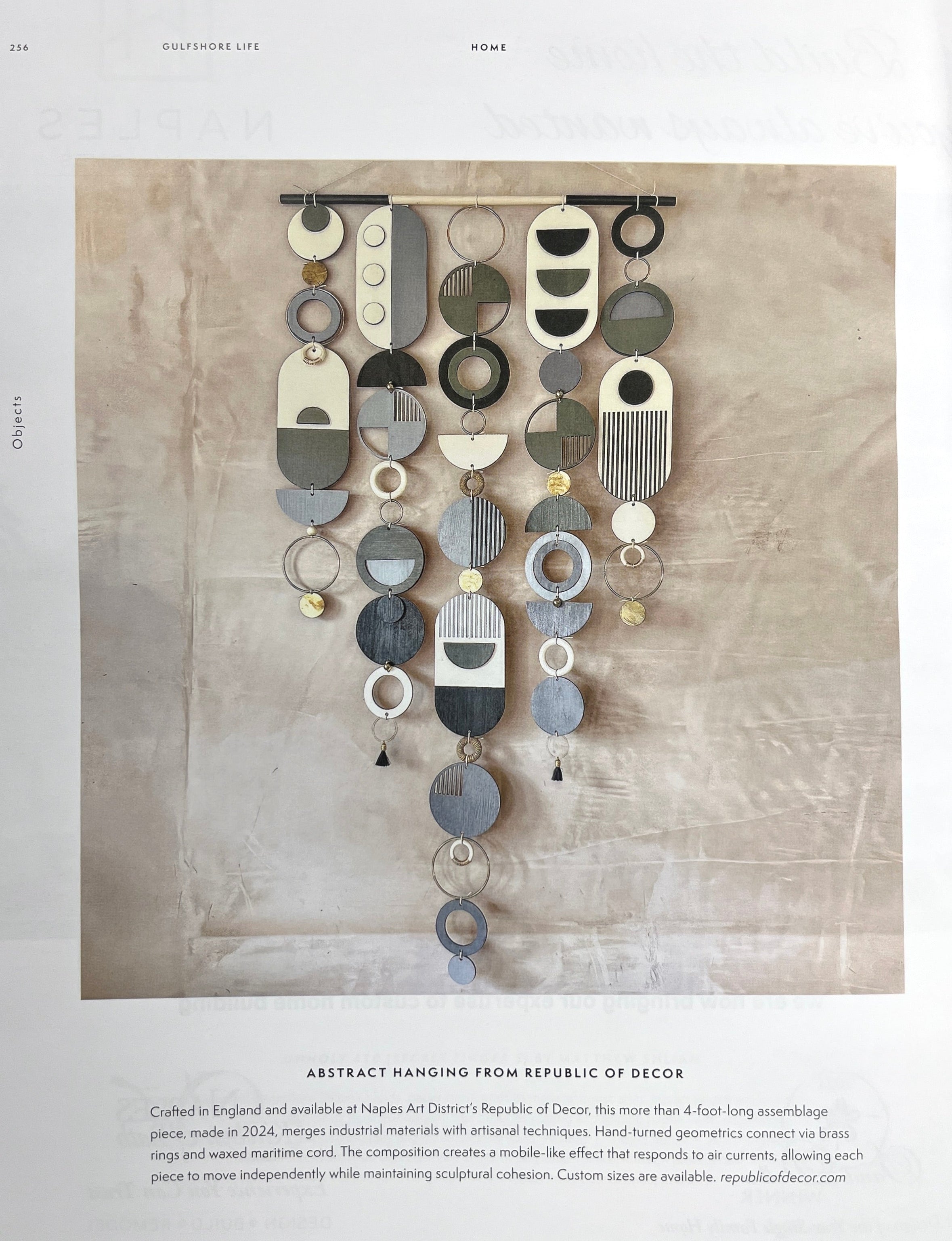 Abstract Hanging Feature– Republic of Decor