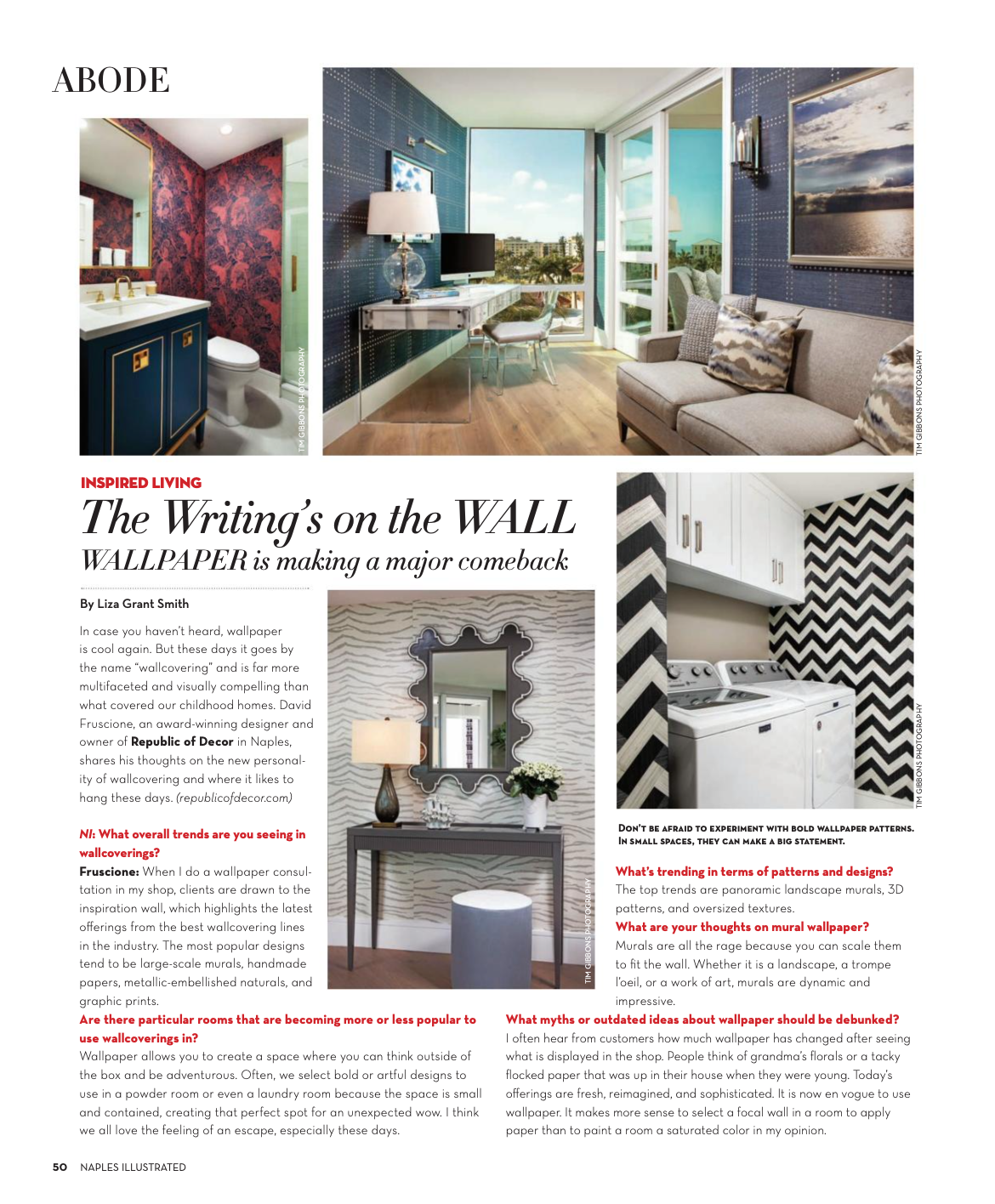 Naples Illustrated Wallpaper Feature