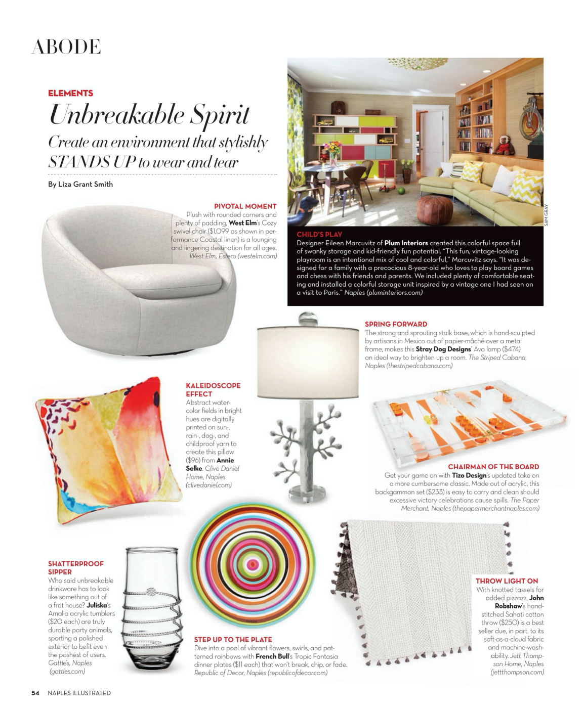 Graphic Non-Breakable Dinnerware Feature