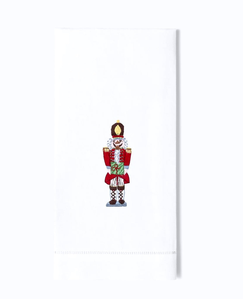Embroidered Nutcracker Towel