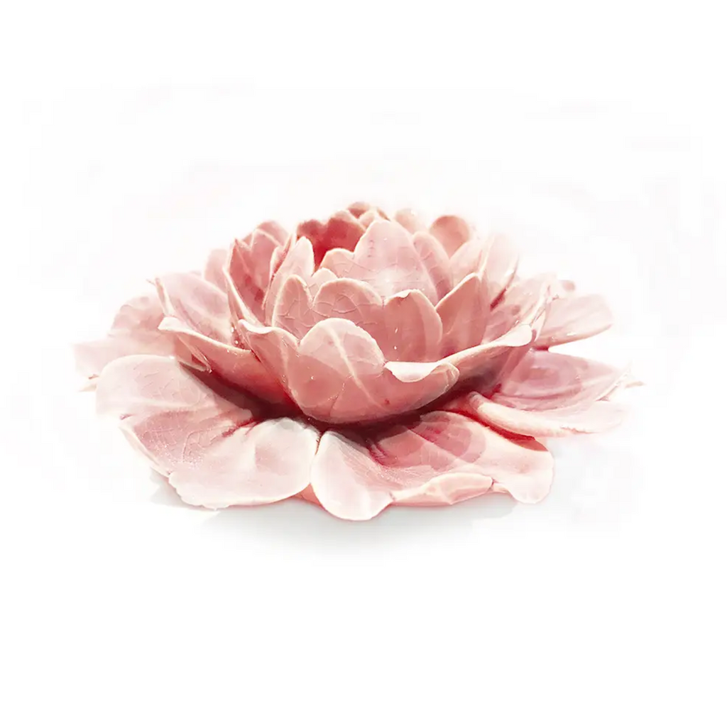 Pink Ceramic Rose