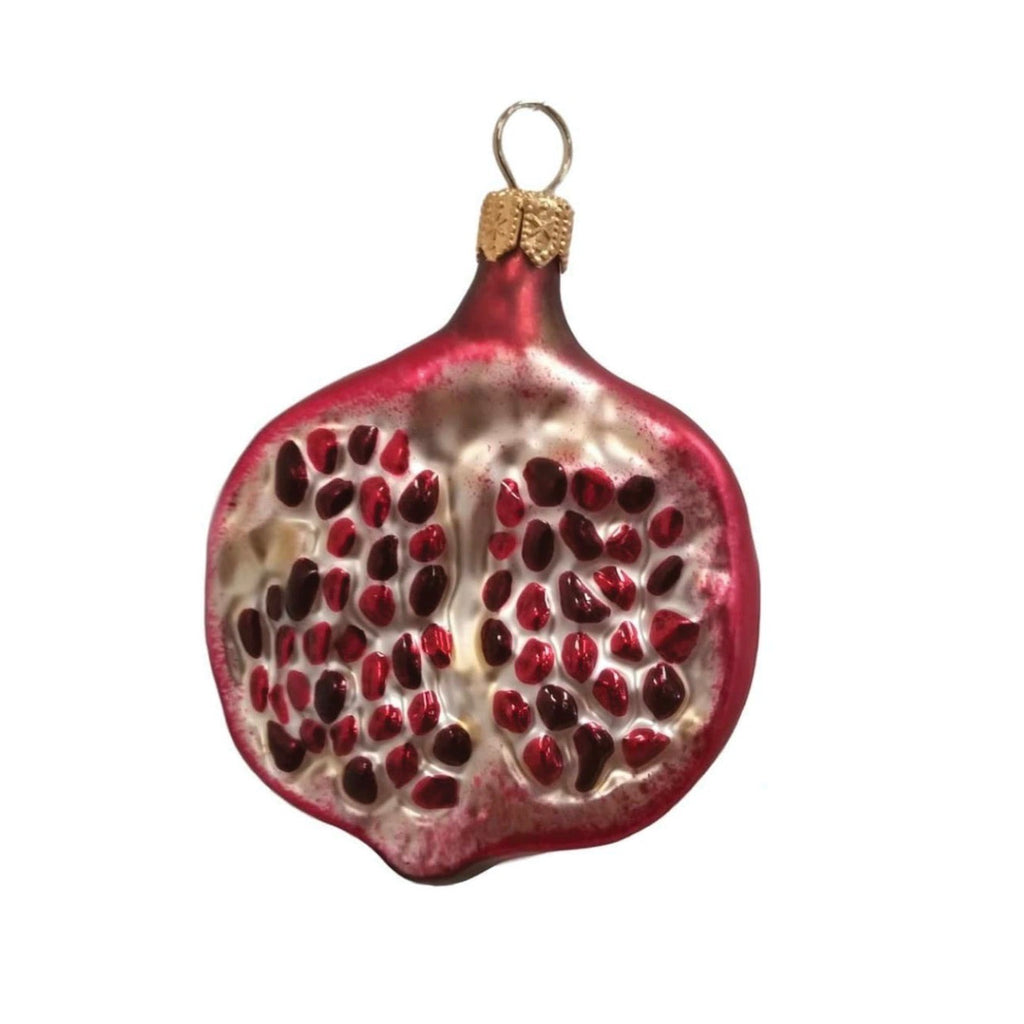 Glass Pomegranate Ornament