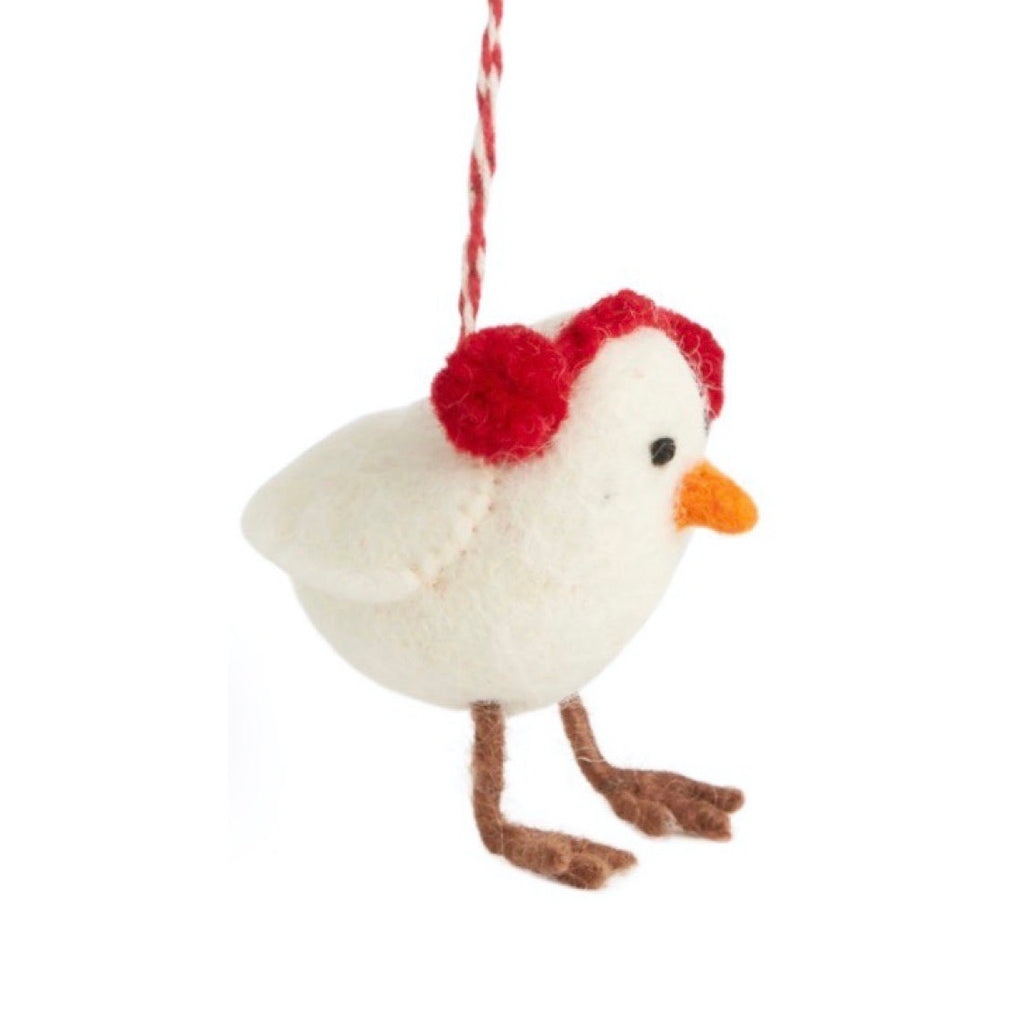Bird with Muffs Ornament